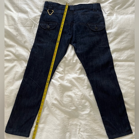 N4E1 Jeans Raw Denim 34 (tag says 36- clearly sizing is 34) Unisex - Picture 2 of 6